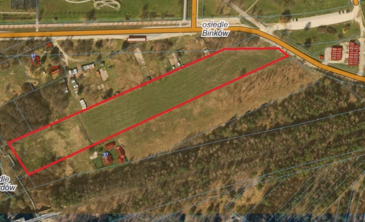 działka na sprzedaż - Bełchatów, Binków